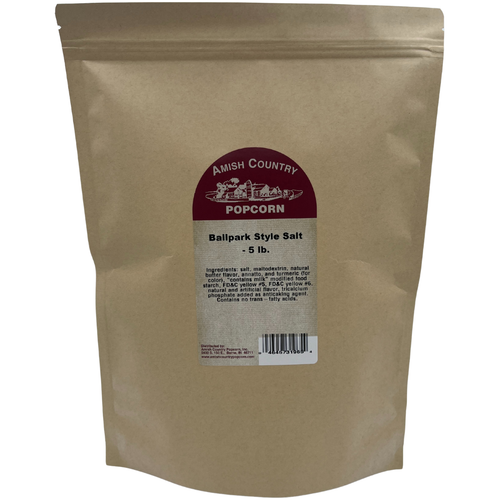5lb Bag of Ballpark Style Buttersalt