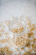 Load image into Gallery viewer, 25lb. Bag of Medium White Hulless Popcorn