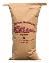 Load image into Gallery viewer, 25lb. Bag of Medium White Hulless Popcorn
