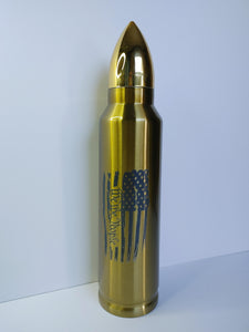 32 Ounce Bullet Thermos Gold or Silver – Twelve Bees Custom Designs, LLC